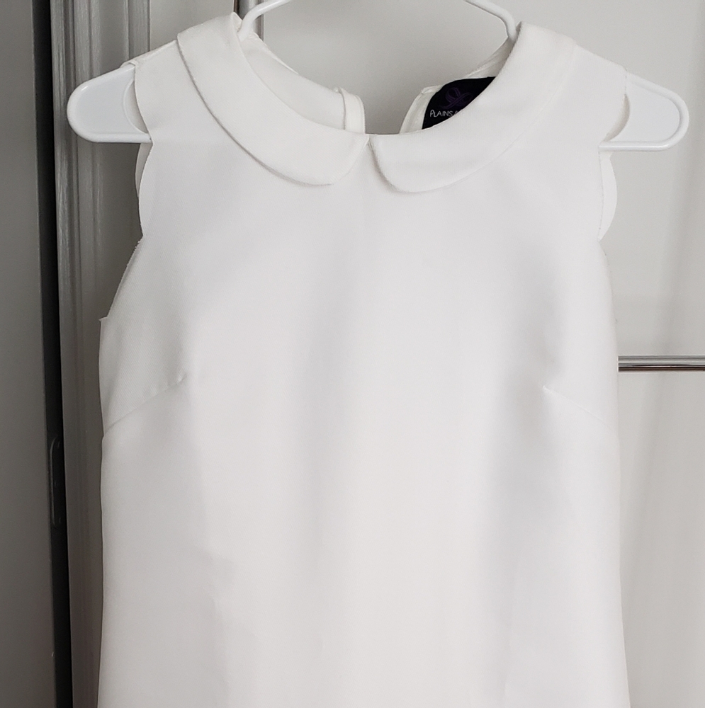 Plains and prints dress